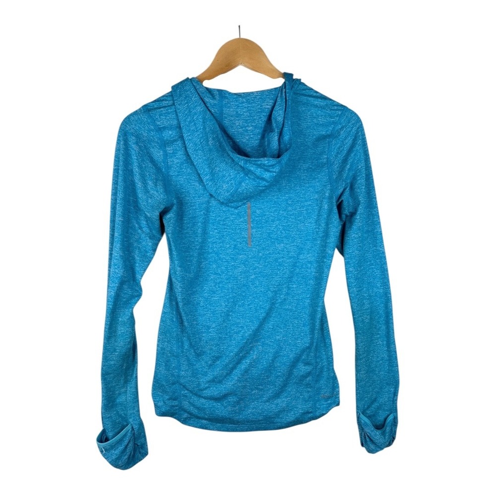 Nike Dri Fit Hooded Sweatshirt size‎ XS Blue - Picture 6 of 8